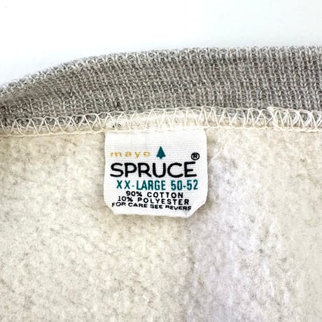 "Special Size" "Good Condition" ～70's SPRUCE Solid Sweat XXLサイズ USA製