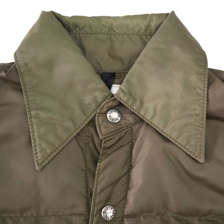 70's THE NORTH FACE "茶タグ" Goose Down Shirt Jacket Sサイズ USA製