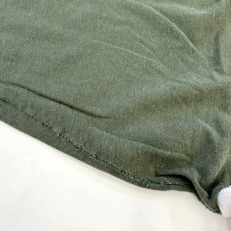 70's CHAMPION "M.S.U" "Water Print" Baseball Tee Lサイズ USA製