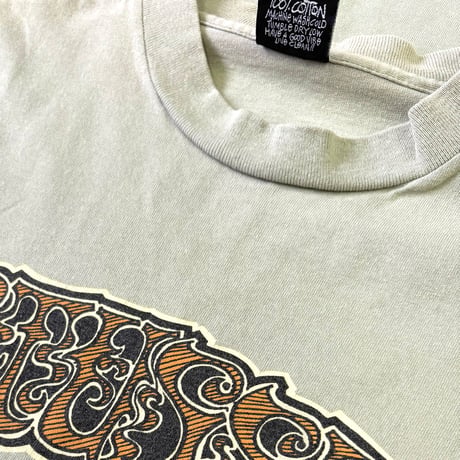 "Good Color" 80's～90's OLD STUSSY 黒タグ Tシャツ Mサイズ USA製