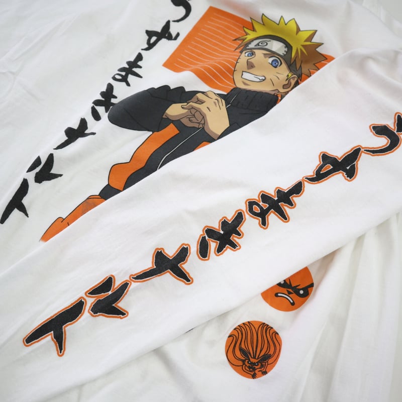 大内宿 アニメ ナルト NARUTO うちは イタチ 美品 XL ヴィンテージt