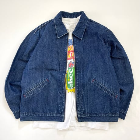 90's～ WEST WIN Denim Drizzler Jacket Mサイズ