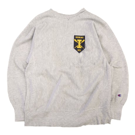 "boro" 90's CHAMPION RW SWEAT "ROWING UCI" 両面 プリント XLサイズ USA製