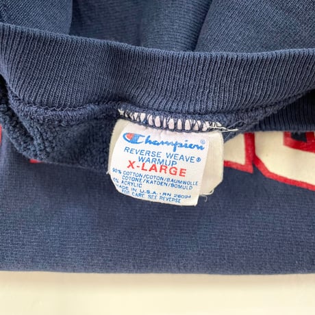 80's CHAMPION RW SWEAT "DE PAUL" XLサイズ USA製