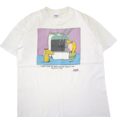 80's Stedman "THE QUIGMANS" アメコミ プリント Tシャツ Lサイズ USA製