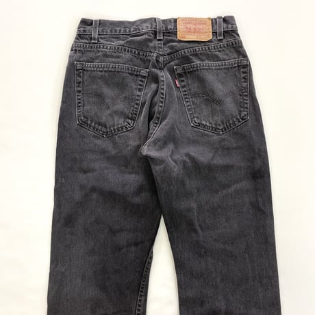 90's Levi's 505 "Super Black" Denim Pants 32×30 USA製