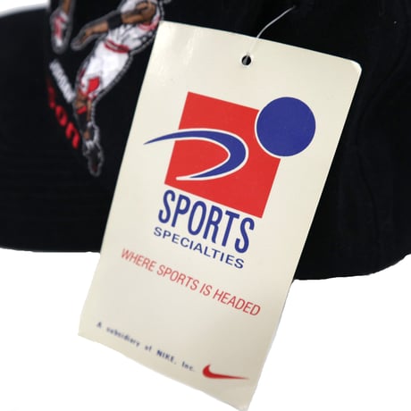 Deadstock 90's "Jordan" "Rodman" "Pippen" 6-panel Cap TAIWAN製