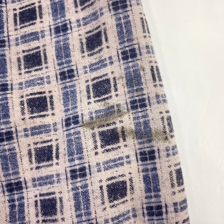 "junk boro" ～80's HADELL Print Flannel Shirt Lサイズ