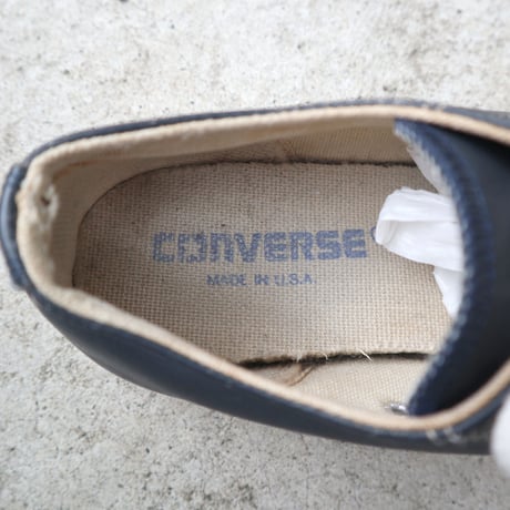 "Women's" 90's Converse Jack Purcell Leather Navy US4.5 USA製