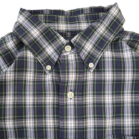 90's Ralph Lauren "BLAIRE" Plaid BD Shirt Lサイズ