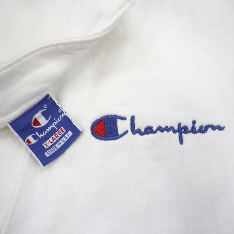 80's〜90's CHAMPION "パチポケ" Sweat Cardigan XLサイズ USA製