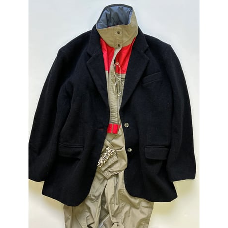 "Women's Size" 80's～ MONCLER "All in One" Nylon Ski Wear Jacket