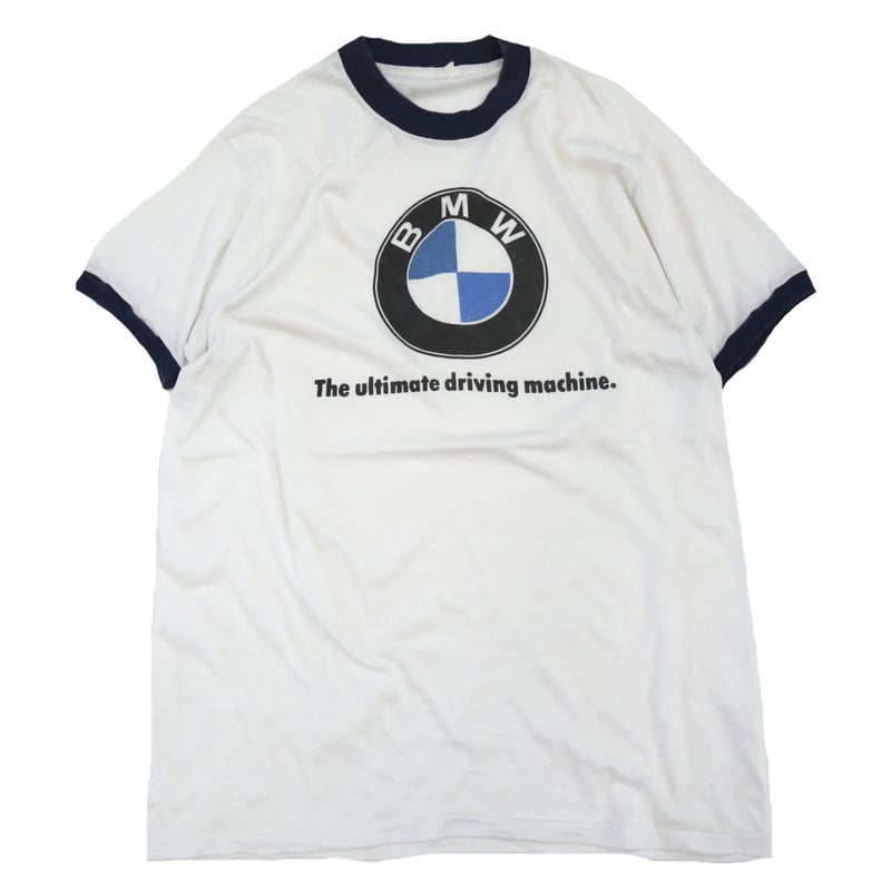 70's～ BMW 染み込み プリント リンガー Tシャツ Lサイズ USA製 | Daniel