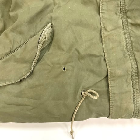 50's US ARMY M-51 "with Liner" Fishtail Parka (fits S)