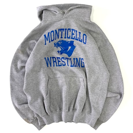 90's Jerzees "Monticello Wrestling" Sweat Parka XLサイズ
