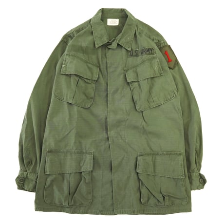 60's US ARMY Jungle Fatigue Jacket 4th SMALL REGULAR