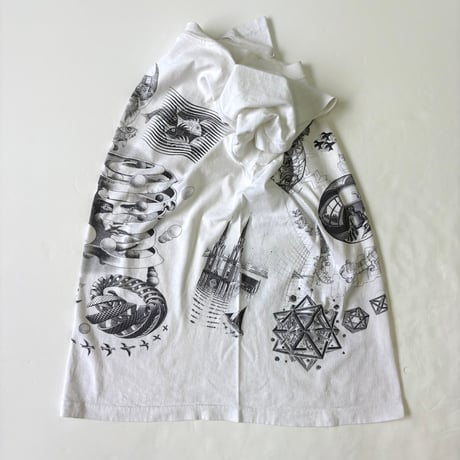 90's ANDAZIA "M.C. Escher Multi" Tシャツ Lサイズ USA製