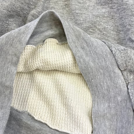 "Women's Size" 80's～ unknown "Thermal Lined" Solid Sweat USA製