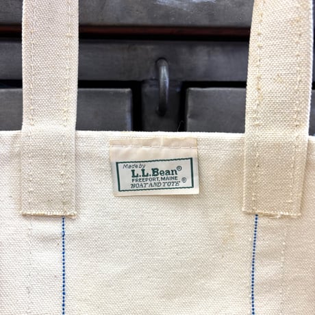 ～90's L.L. Bean "1色タグ" "Minet" BOAT AND TOTE Canvas Bag