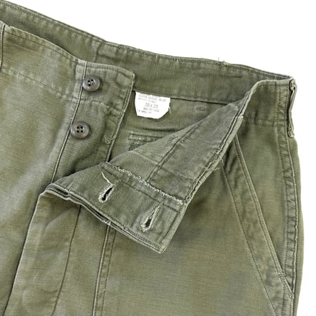 70's US ARMY "Baker Pants" Utility Trousers W36