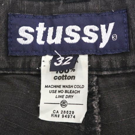 90's OLD STUSSY "Rip Stop" Short Pants W32 USA製