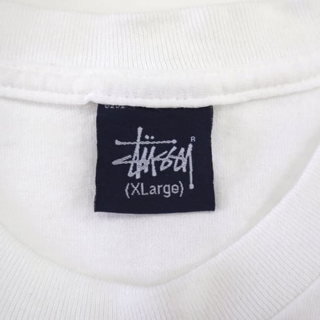 90's～00's OLD STUSSY "STAND FIRM" Tシャツ XLサイズ