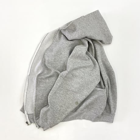 80's～ OLD Hanes Solid Full Zip Sweat Parka Lサイズ USA製