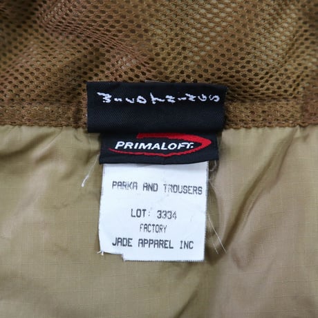 Wild Things Level7 PrimaLoft Jacket "USMC" "Happy Suit" Coyote MEDIUM REGULAR