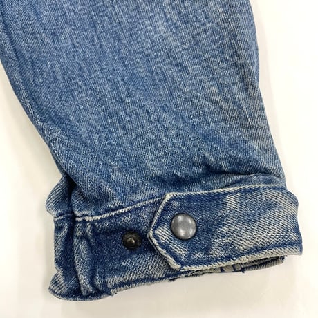 "Rare" 90's Polo Ralph Lauren "チンスト" Denim Jacket Mサイズ