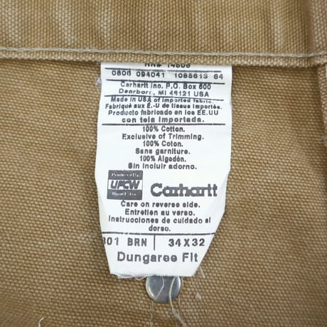 00's Carhartt "Double Knee" Duck Painter Pants USA製