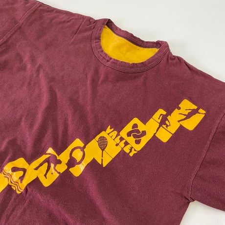 "Rare Print" 70's CHAMPION "Pictogram" Reversible Tee Lサイズ USA製