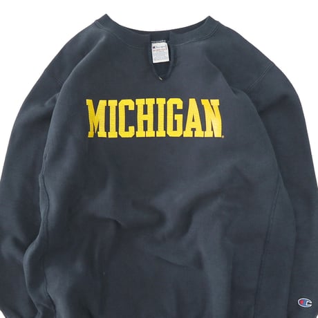 90's CHAMPION RW SWEAT "MICHIGAN" XLサイズ USA製