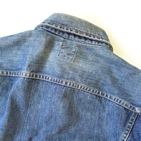 70's Lee "All Yellow Stitch" "220-J" Denim Jacket USA製 (fits 46)