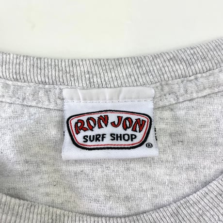 90's～ RON JON 両面 両袖 プリント LS Tシャツ
