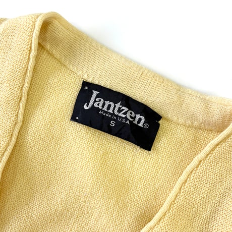80's Jantzen Acrylic Cardigan USA製