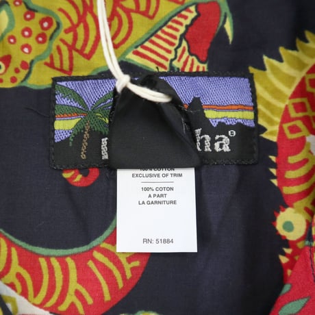 Deadstock 00's Patagonia "pataloha" 深海魚柄 アロハ シャツ Lサイズ
