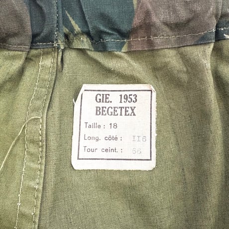 50's Belgian ARMY "Ball&Moon Camo" Over Pants