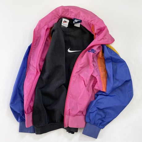 "Women's" 80's NIKE "紺タグ" Nylon Jacket Mサイズ
