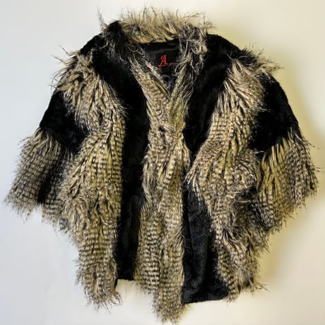 Adrienne landau faux fur Jacket Lサイズ