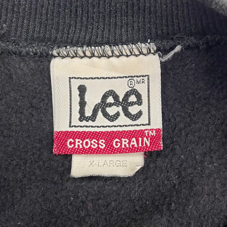 90's Lee Reverse Type Sweat "Black" XLサイズ USA製