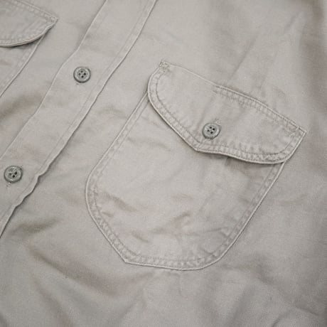 60's Lee "マチ付き" Chetopa Work Shirt 15 1/2 USA製