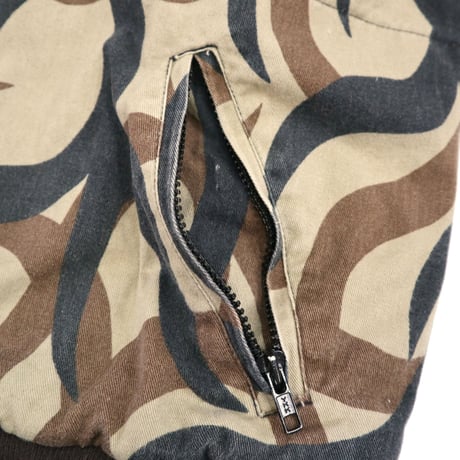 ～90's ASAT Tribal Camouflage Bomber Jacket Lサイズ