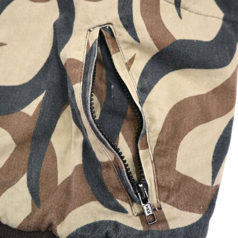 90's ASAT Tribal Camouflage Bomber Jacket Lサイズ