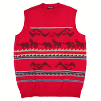 90's UNDERCOVER "ELEPHANT" Knit Vest