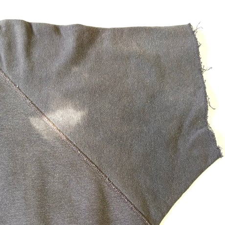 "Big Size" "Good Fade" 60's～ unknown "Rams Madison" Cut Off Flocky Sweat