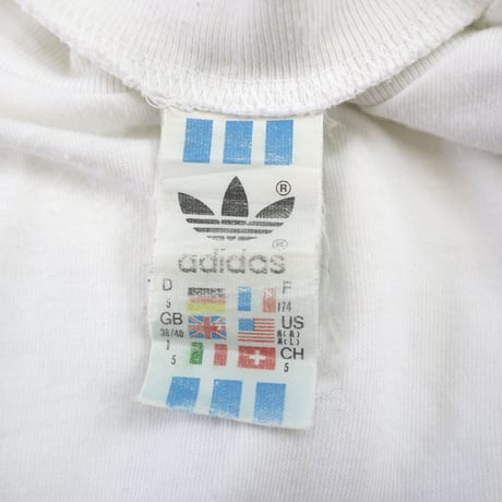 80's～ Adidas "West Germany" Game Tee Shirt Colombia製
