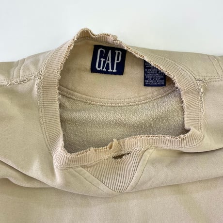 90's OLD GAP "Front V" Solid Sweat Lサイズ