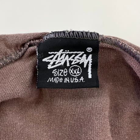 "Good Fade" 80's～90's OLD STUSSY 黒タグ "Mr.Blob" "T-Parka" XXLサイズ USA製