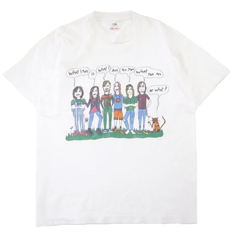 80's Fruit of the loom "New Bohemians" "両面" Tシャツ USA製 Lサイズ