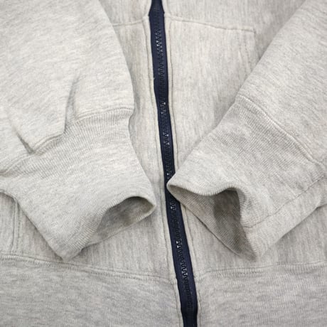 80's CHAMPION RW SWEAT PARKA "Full Zip" Grey XLサイズ USA製